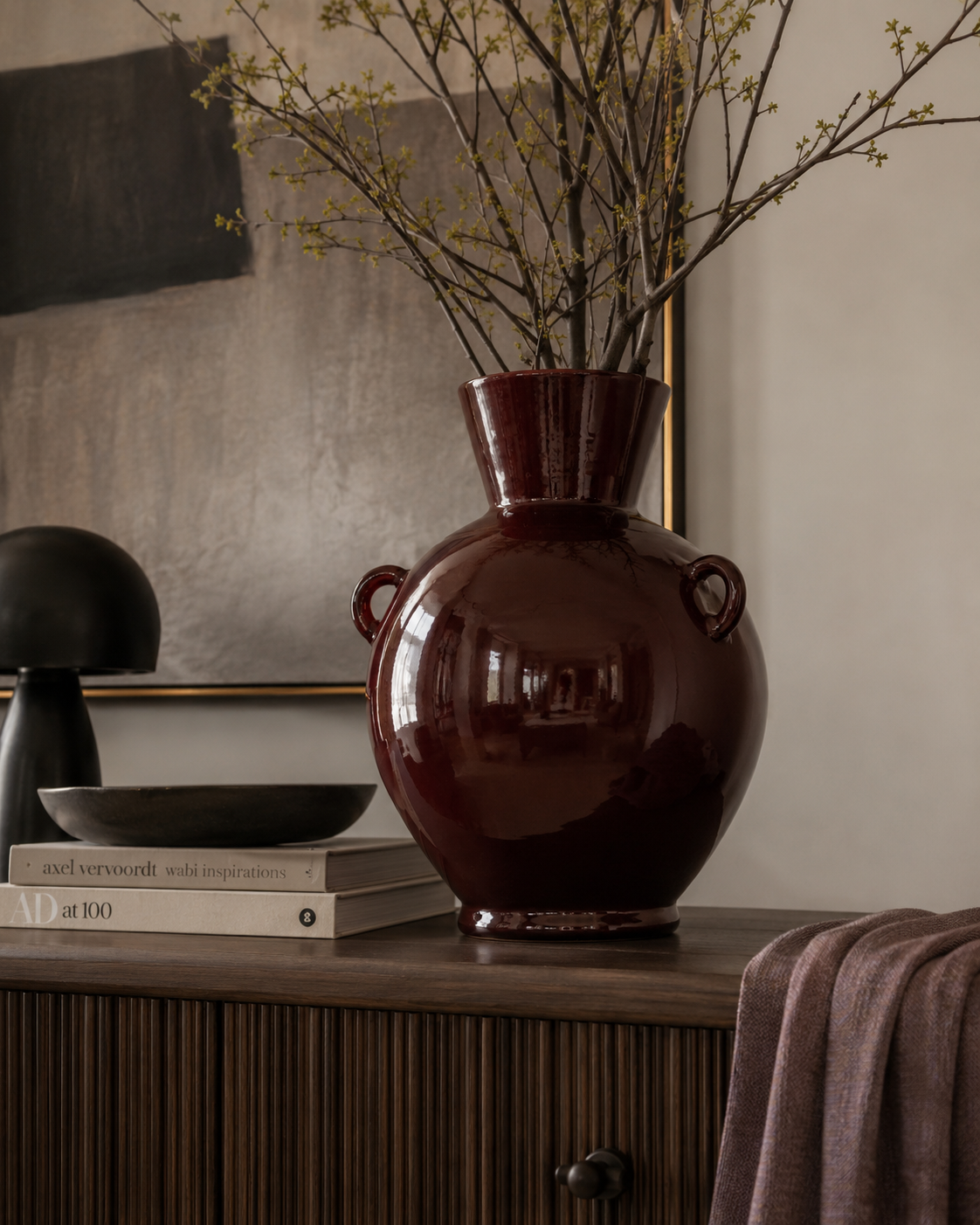 Atlas Glazed Ceramic Vessel