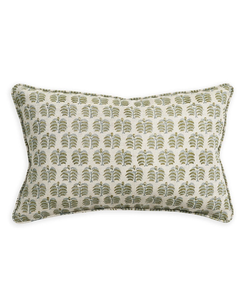 Hera Celadon Moss Pillow Cover