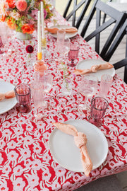 Les Coquelicots Floral Print Tablecloth