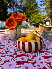 Linea Striped Serving Bowl