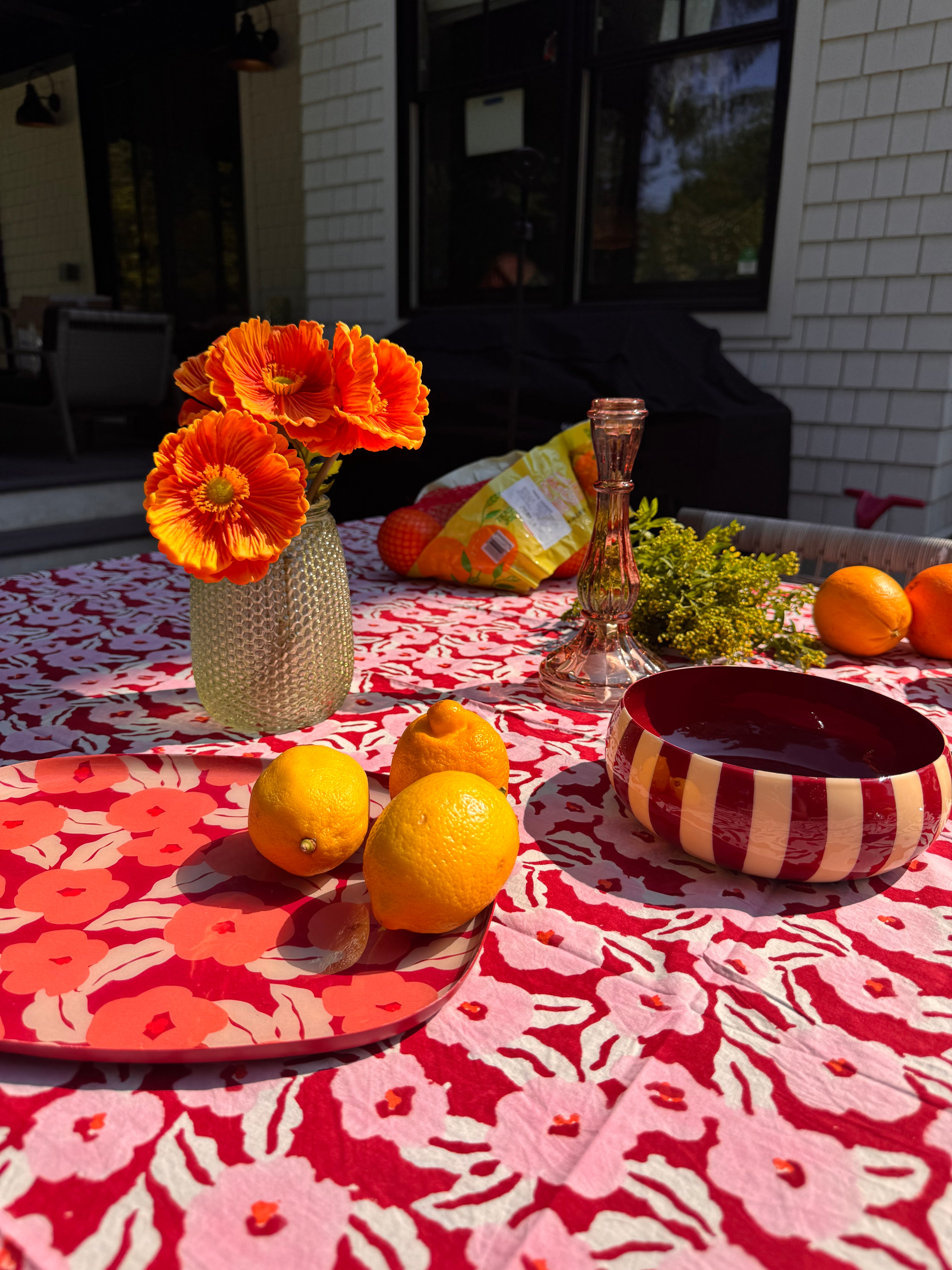 Linea Striped Serving Bowl