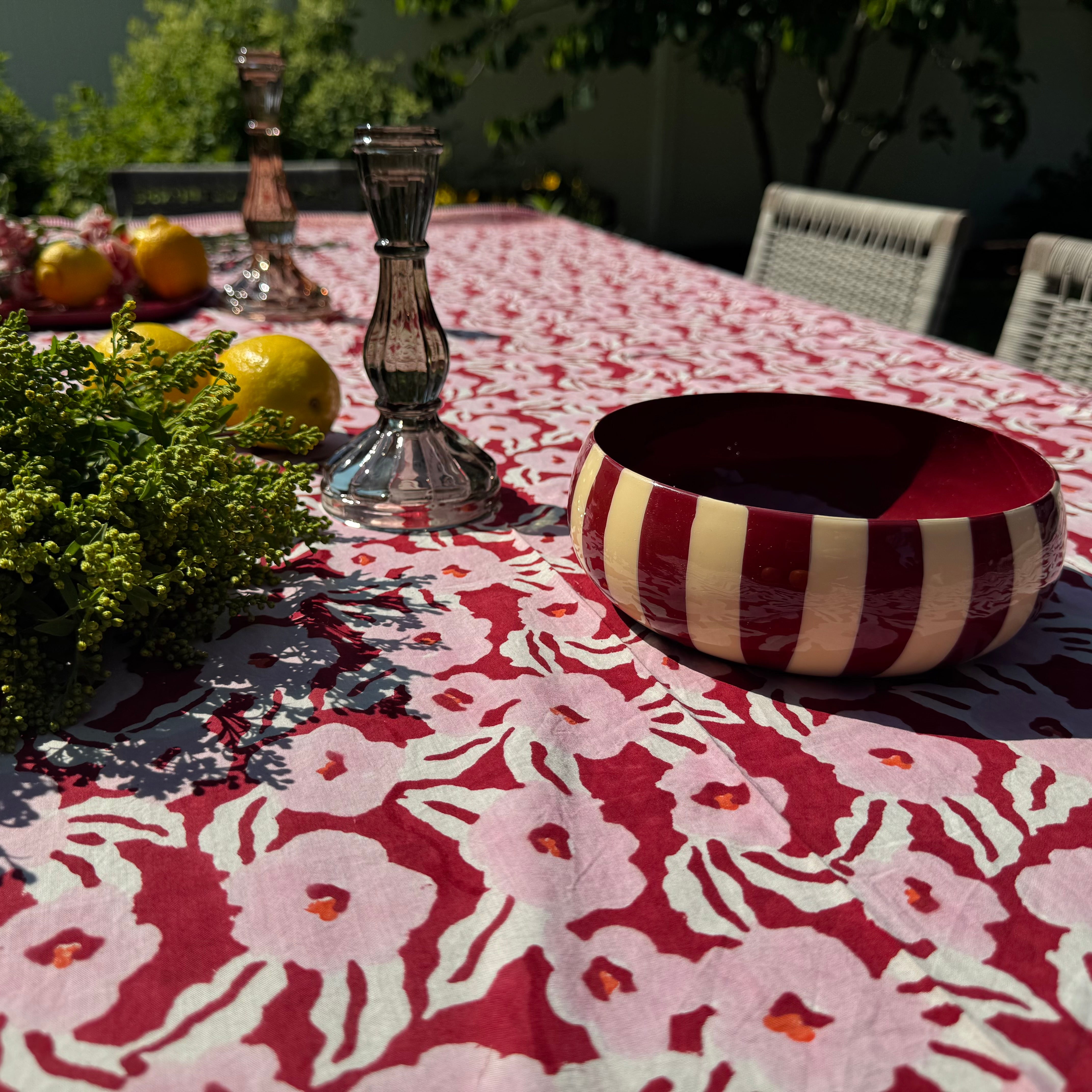 Linea Striped Serving Bowl