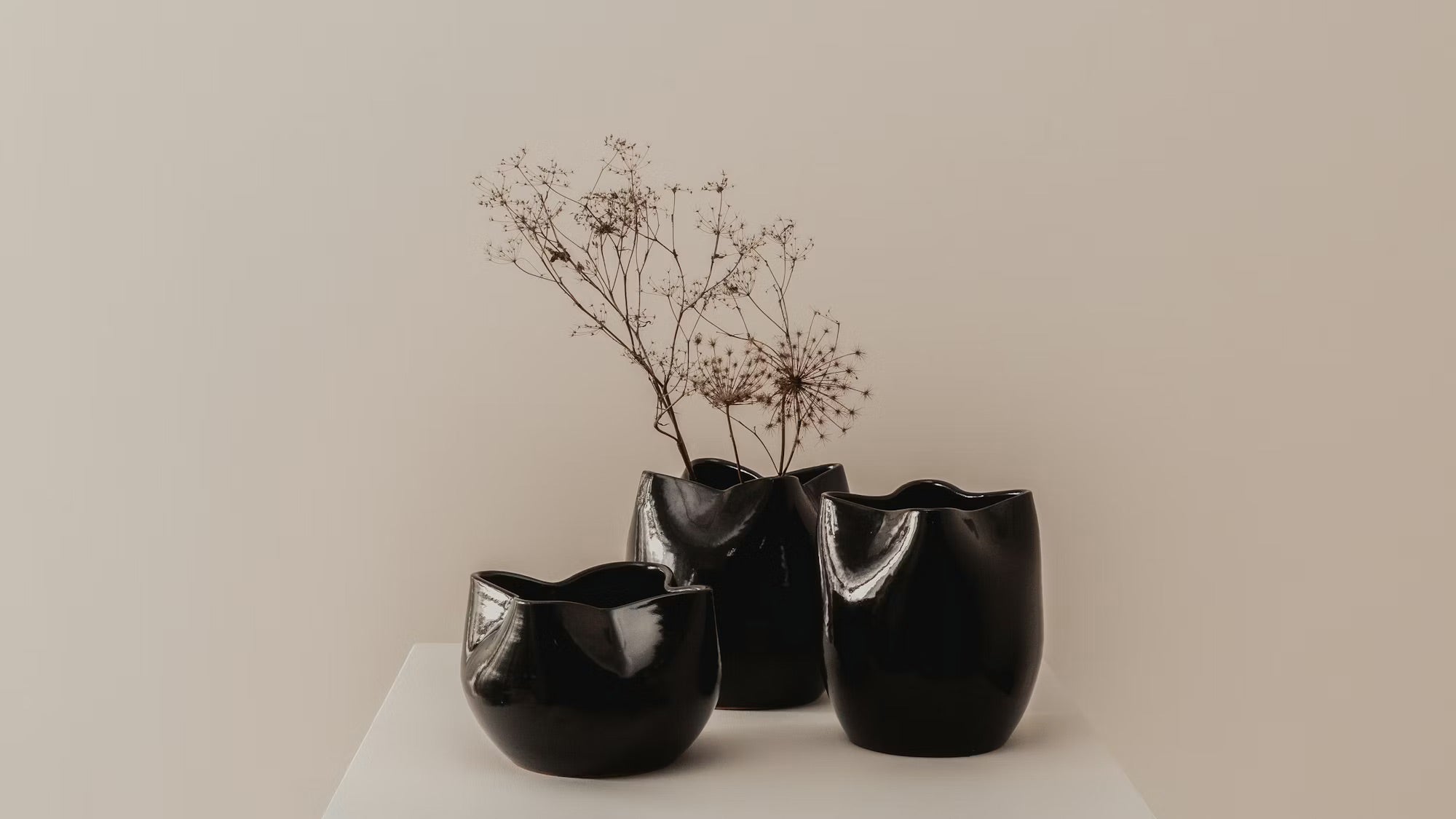 Rumi Modern Sculptural Ceramic Vessel
