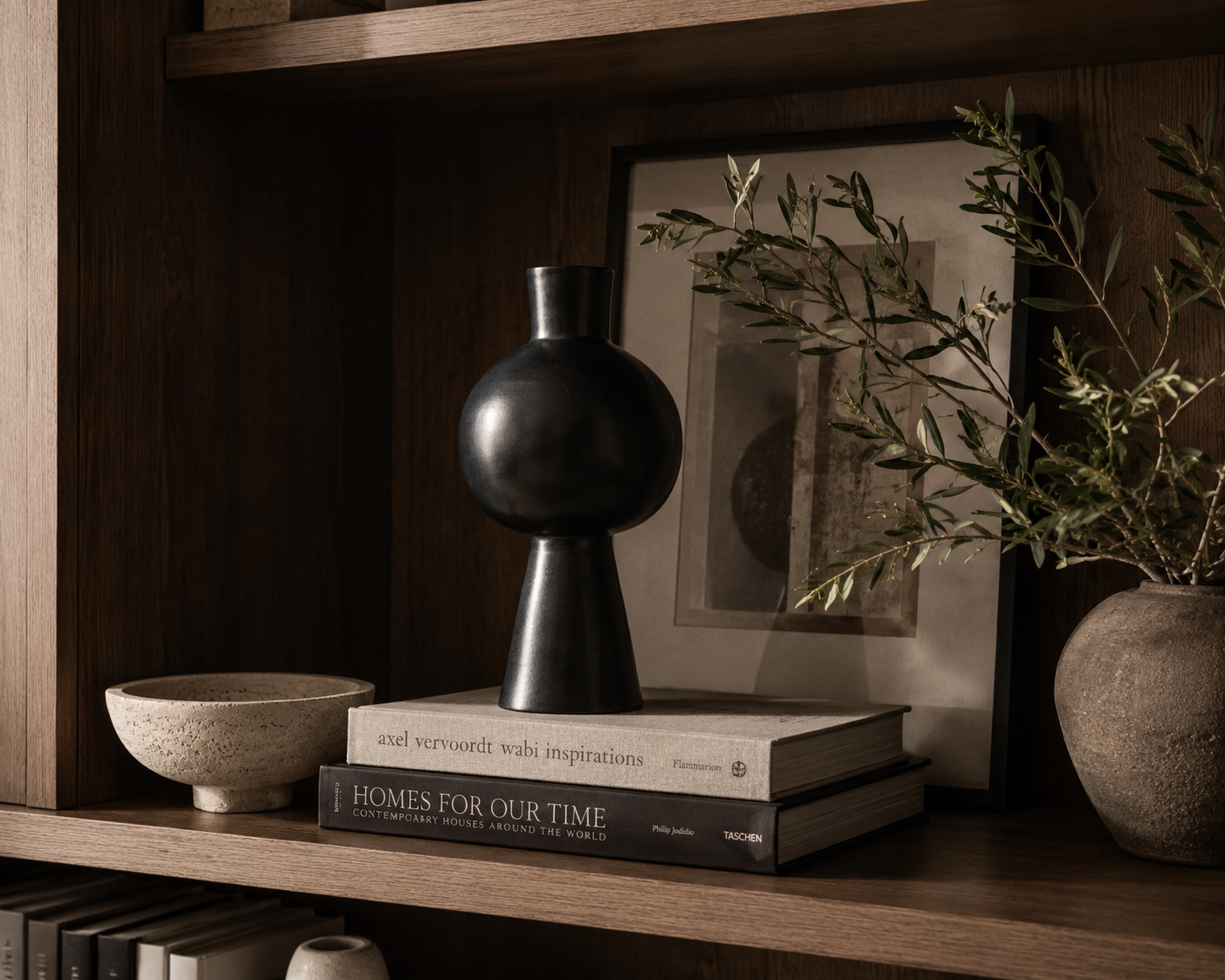 Colonne Tall Architectural Ceramic Vase